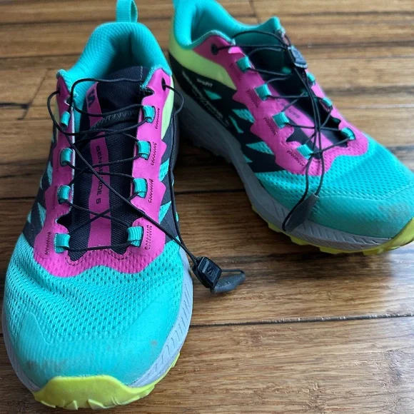 Salomon Sense Ride 5 Ortholite Impressions Trail Running Shoes Women's Size 11 - Picture 1 of 7